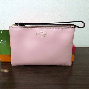 NWT Kate Spade Leather Wristlet
